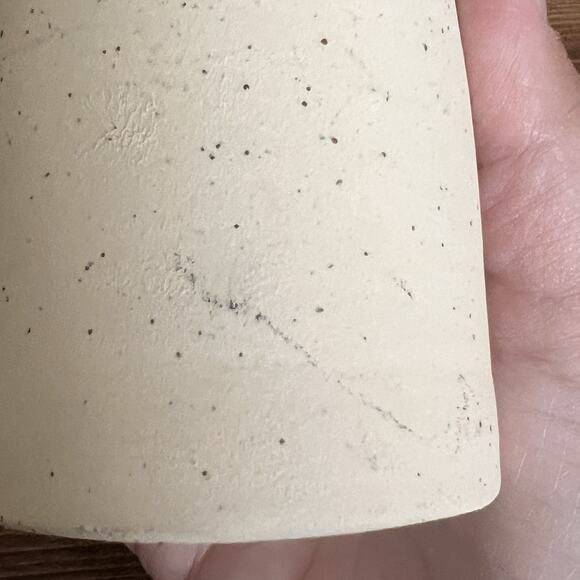 Handcrafted High-Fired Signed 5”Ceramic Olive Oil Bottle, Batya Erdstein, Israel - Picture 4 of 7